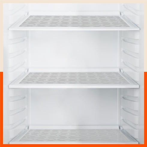 VIDA Multipurpose Abstract Texture Fridge Mats |Grey (45 cm X 30 cm 425 GSM)
